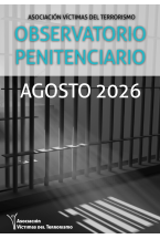 OBSERVATORIO DE POLÍTICA PENITENCIARIA DE LA AVT -  AGOSTO 2026